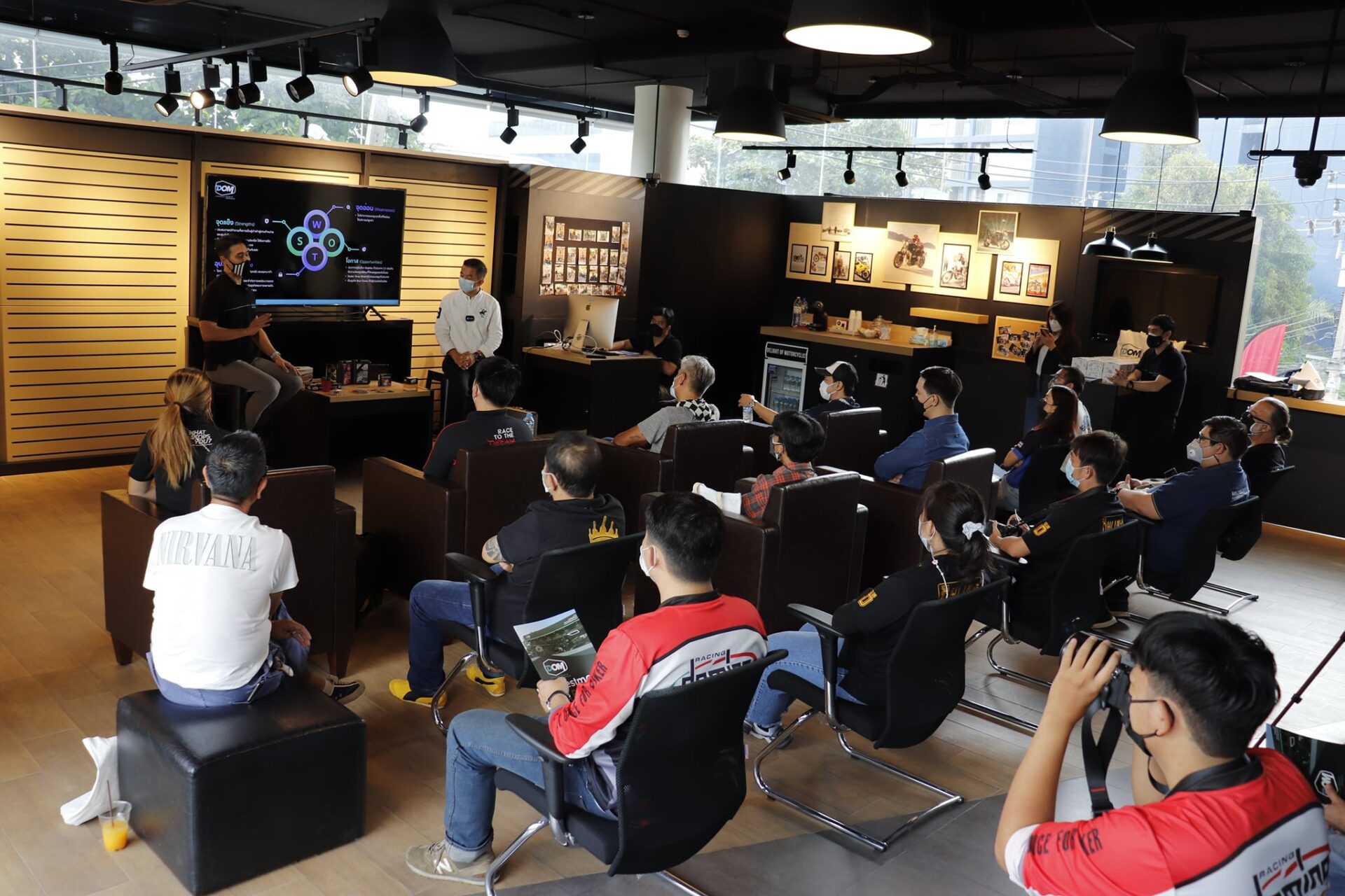 Franchise Open House ศูนย์บริการรถจักรยานยนต์ D.O.M.