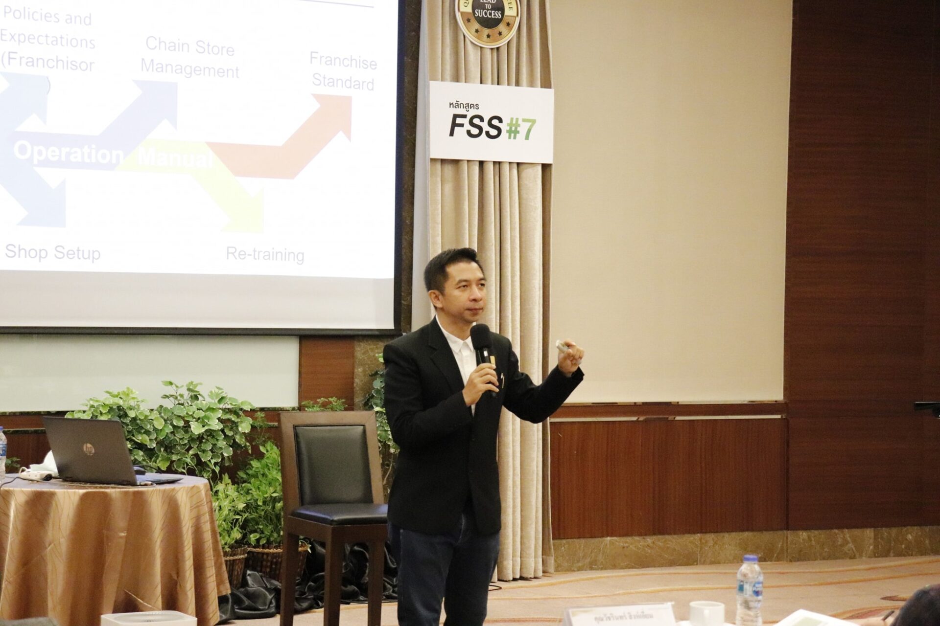 บรรยากาศงานสัมมนา วันที่ 2 “Franchise Shortcut to Success”ทางลัดแฟรนไชส์ ขยายธุรกิจเกินร้อยล้าน( FSS ) รุ่นที่ 7